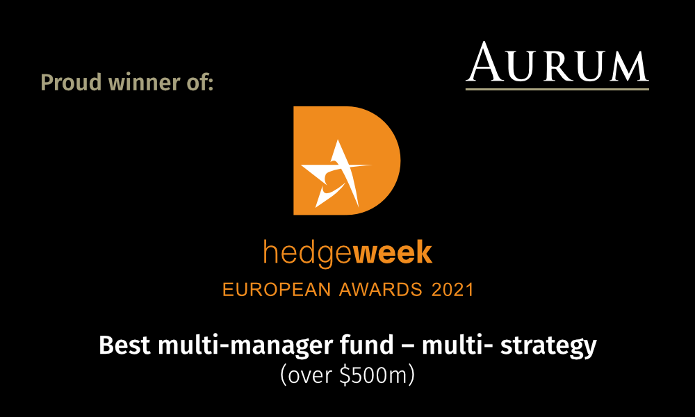 Hedgeweek’s “Best Multi-Manager Fund – Multi- Strategy (over $500m)” award